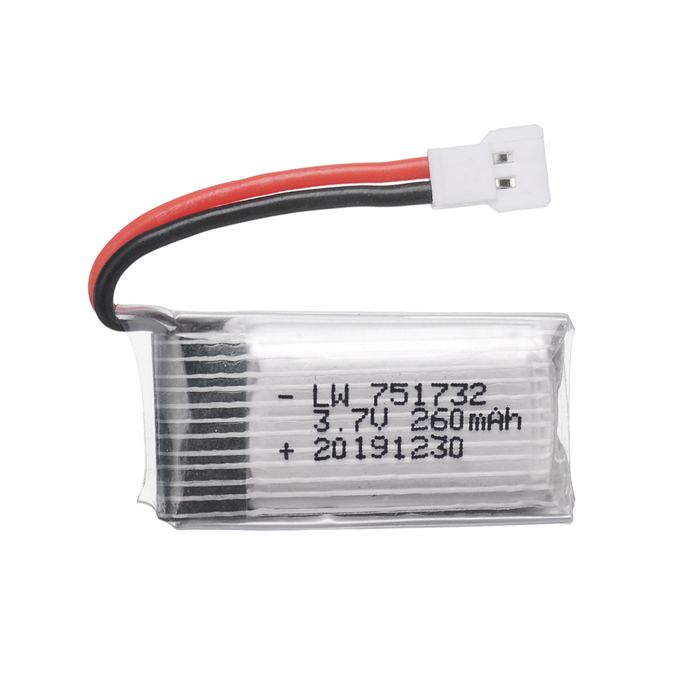 H8 H36 Battery 3.7V 260mAh Lip - Eachine Drone E010 ulasan dan harga