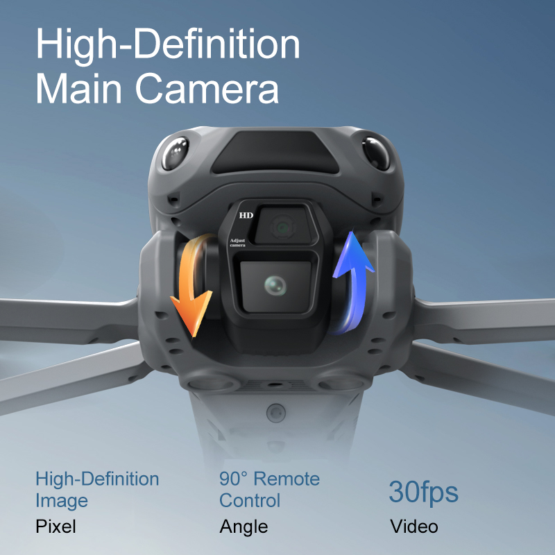 Aerial Photo LF682 Drone 8K HD - Drone Gimbal 2 Axis ulasan dan harga