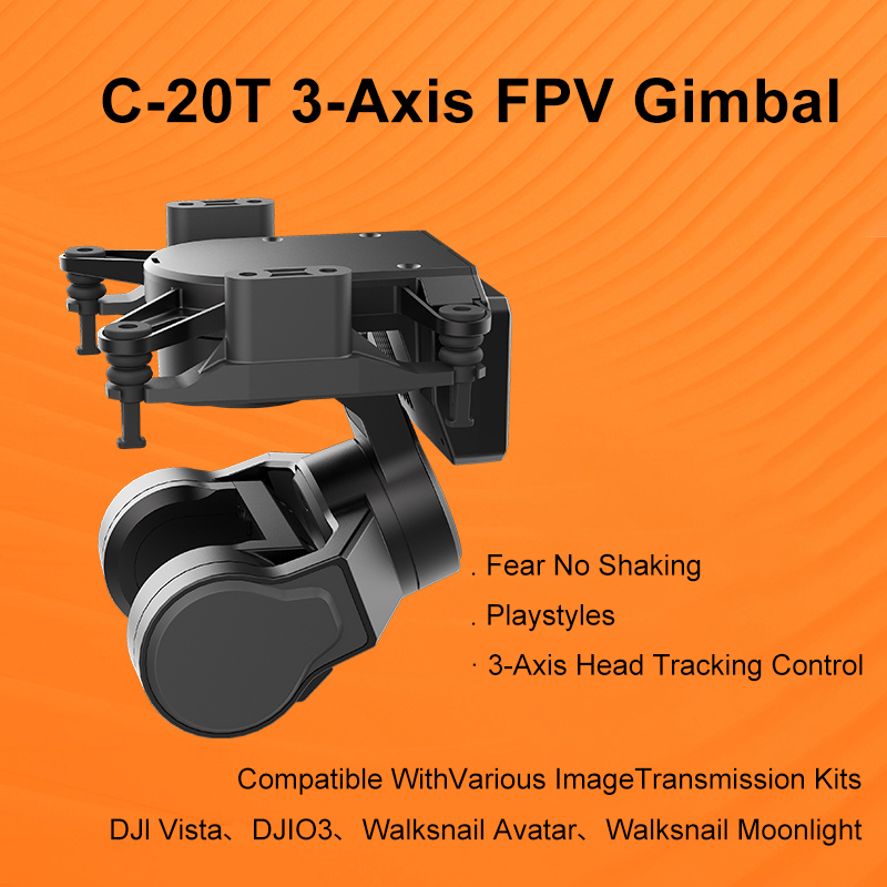 3-Axis Gimbal for FPV Racing D - Drone Gimbal Mount ulasan dan harga