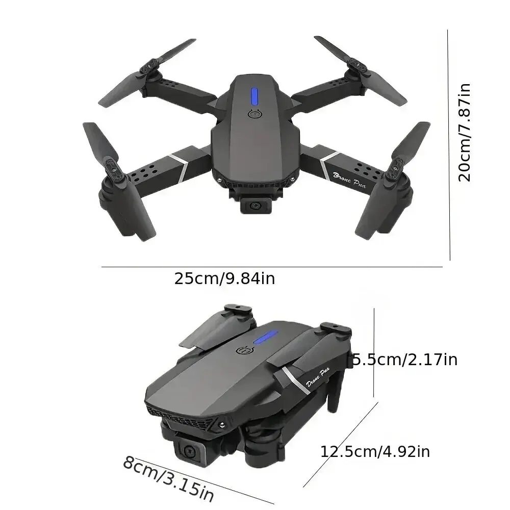 2024 E88Pro RC Drone 4K 1080P  - Eachine Drone E58 ulasan dan harga