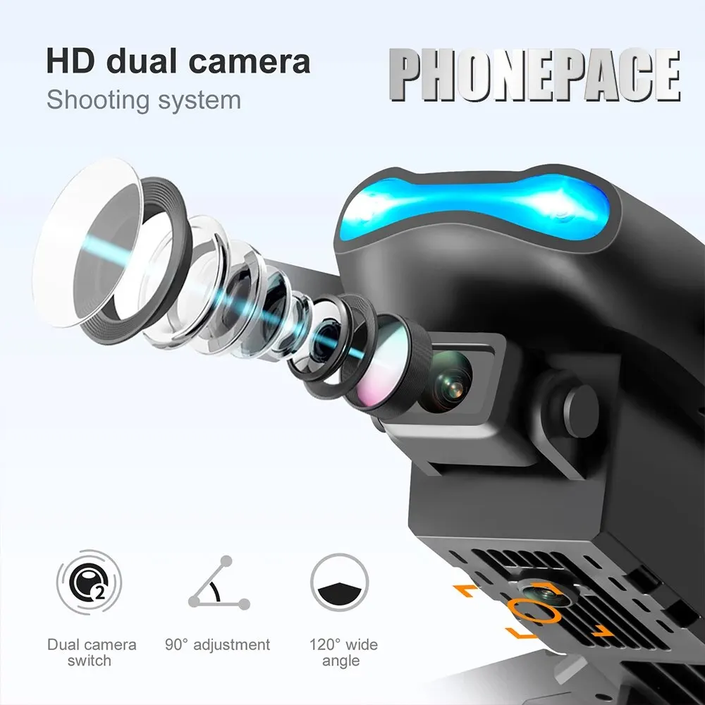 E99 Folding Drone Quadcopter R - Eachine Drone E58 ulasan dan harga